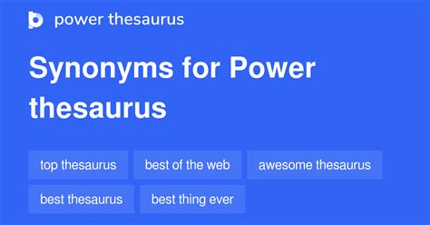 powerthesaurus